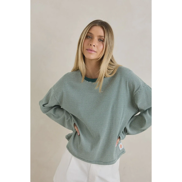 Rhythm Lexi Stripe Long Sleeve Top