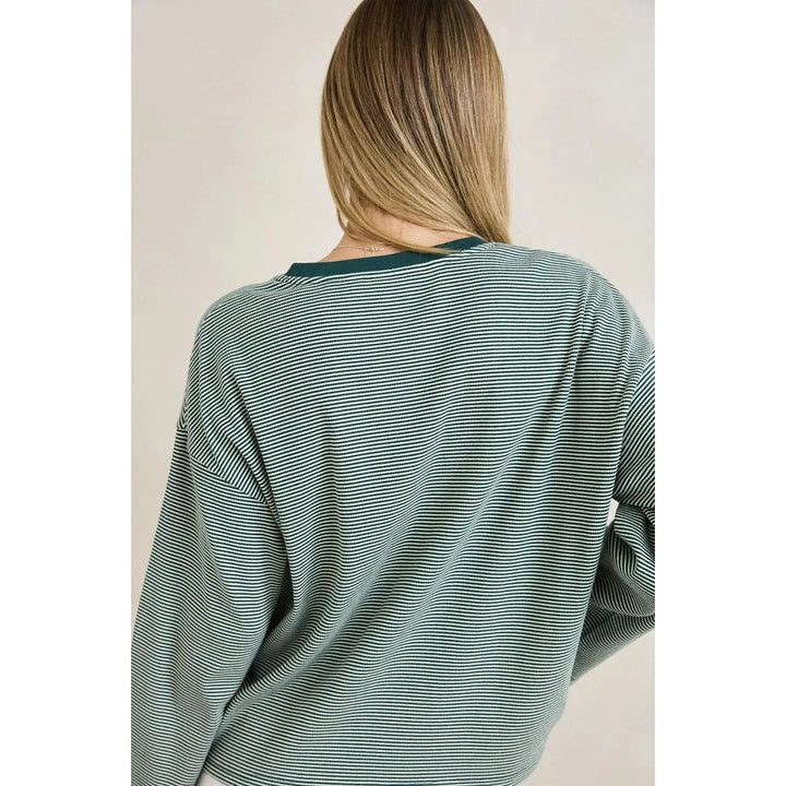 Rhythm Lexi Stripe Long Sleeve Top