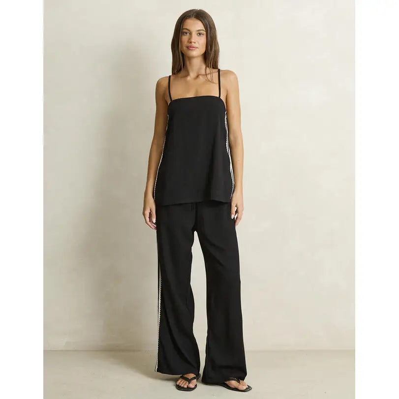 Rhythm Linen Lace Top