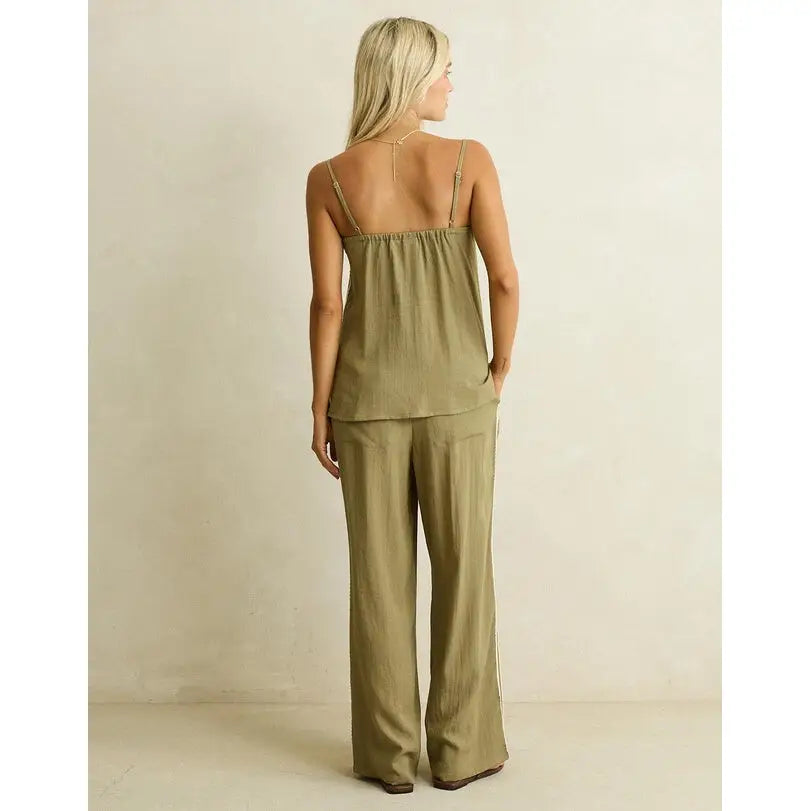 Rhythm Linen Lace Top