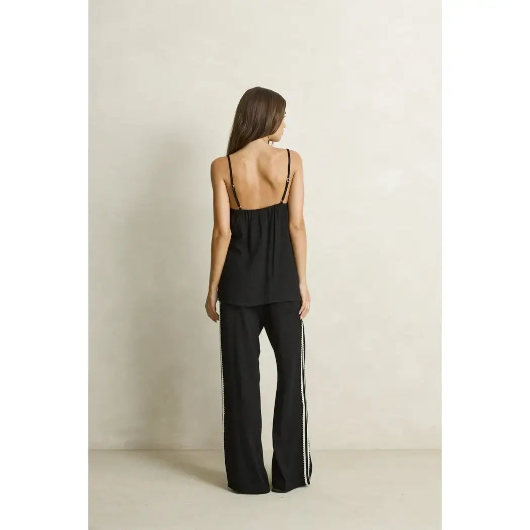Rhythm Linen Lace Track Pants