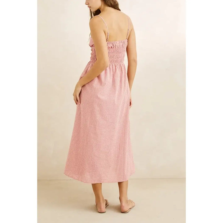 Rhythm Lola Check Midi Dress