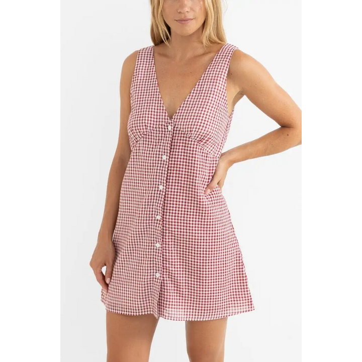 Rhythm Lola Check Mini Dress 