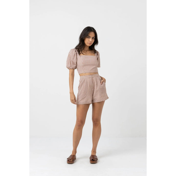 Rhythm Lola Check Top 