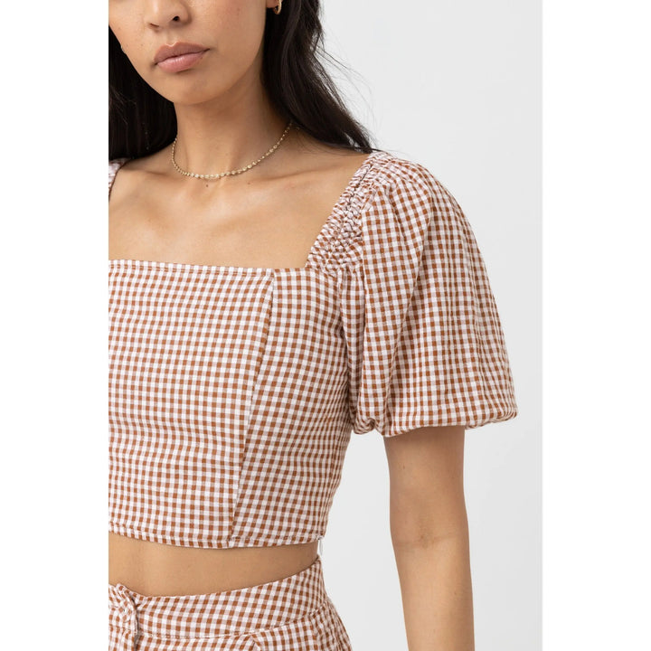 Rhythm Lola Check Top 
