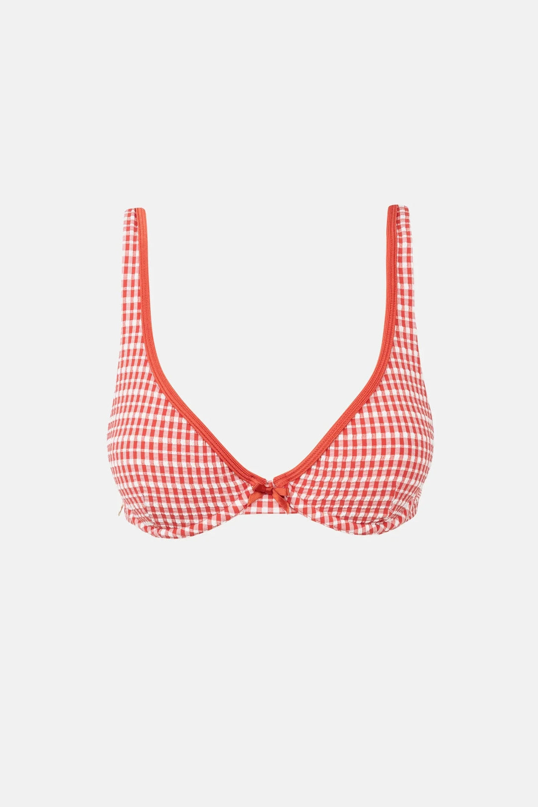 Rhythm Lola Check Underwire Hi Cut Bikini 