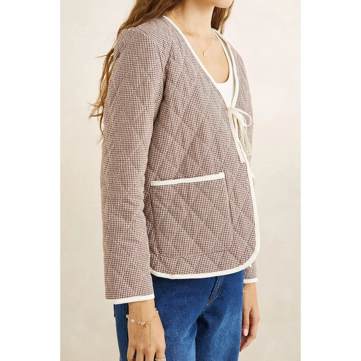 Rhythm London Check Reversible Quilted Jacket