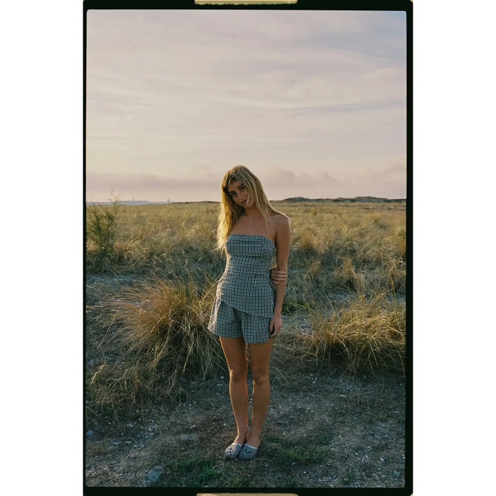 Rhythm Lottie Check Top