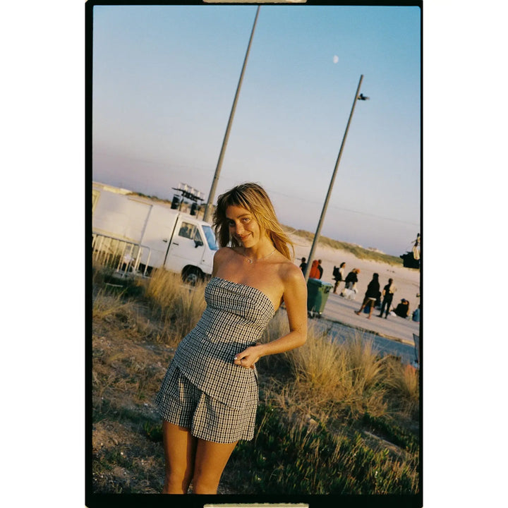 Rhythm Lottie Check Top