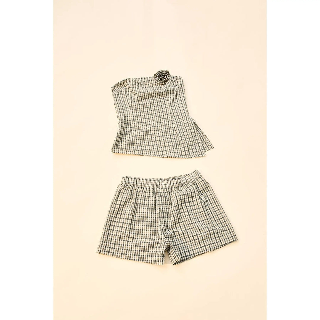 Rhythm Lottie Check Top