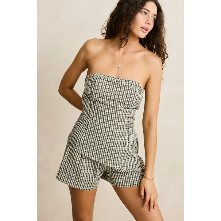 Rhythm Lottie Check Top