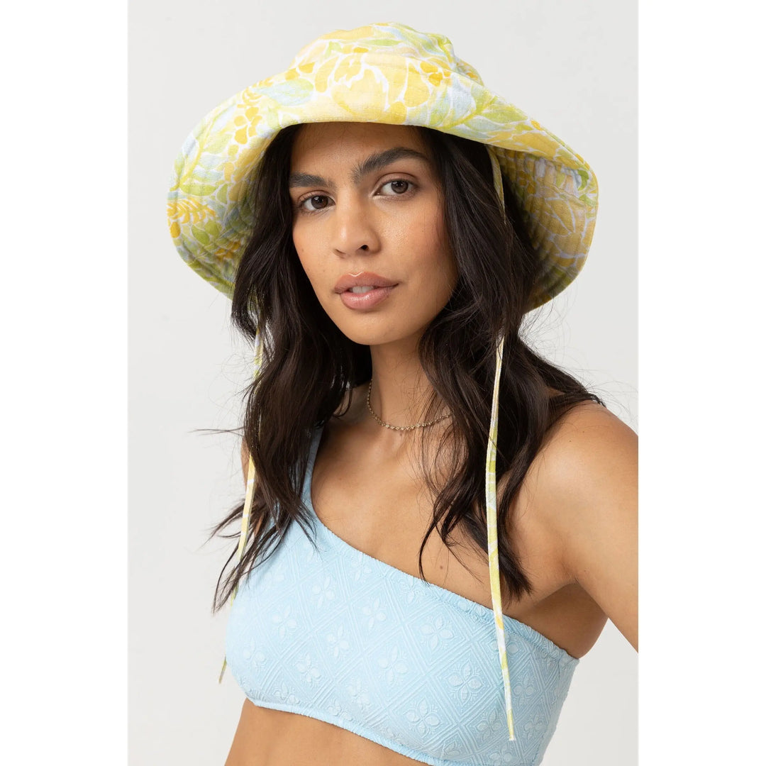 Rhythm Magnolia Floral Bucket Hat 