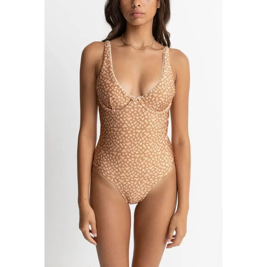 Rhythm Marley Floral Underwire One Piece Swimsuit 