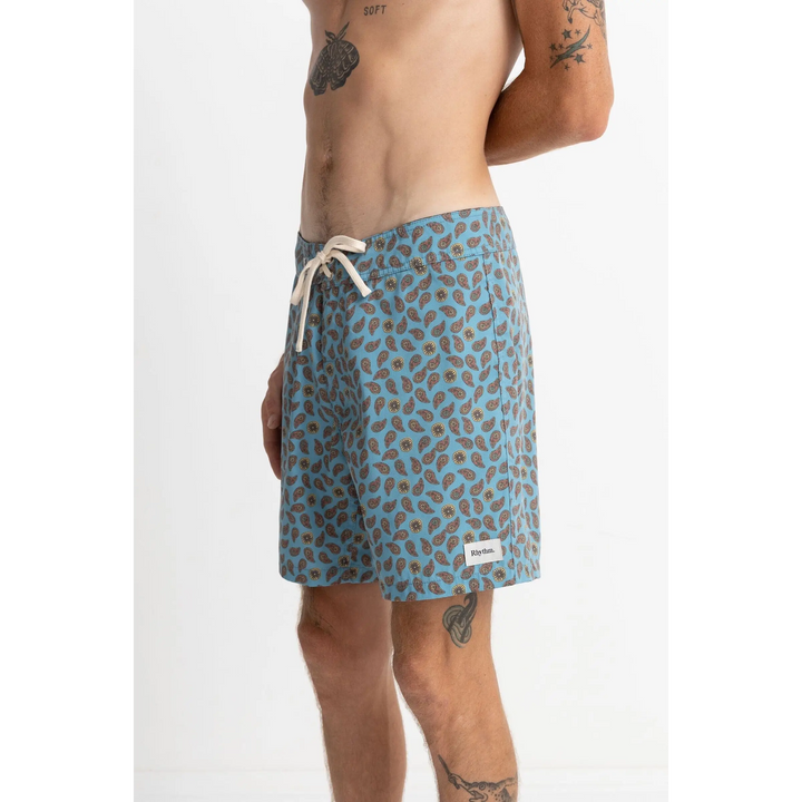 Rhythm Micro Paisley Trunk Boardshorts 
