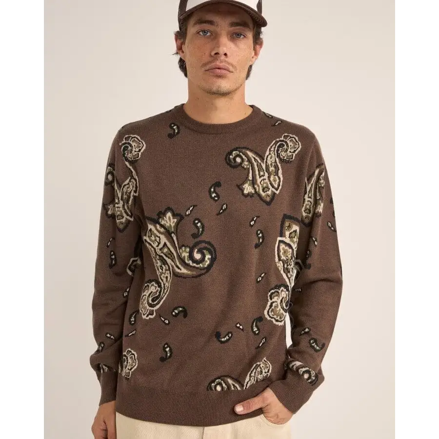 Rhythm Mohair Paisley Knit 