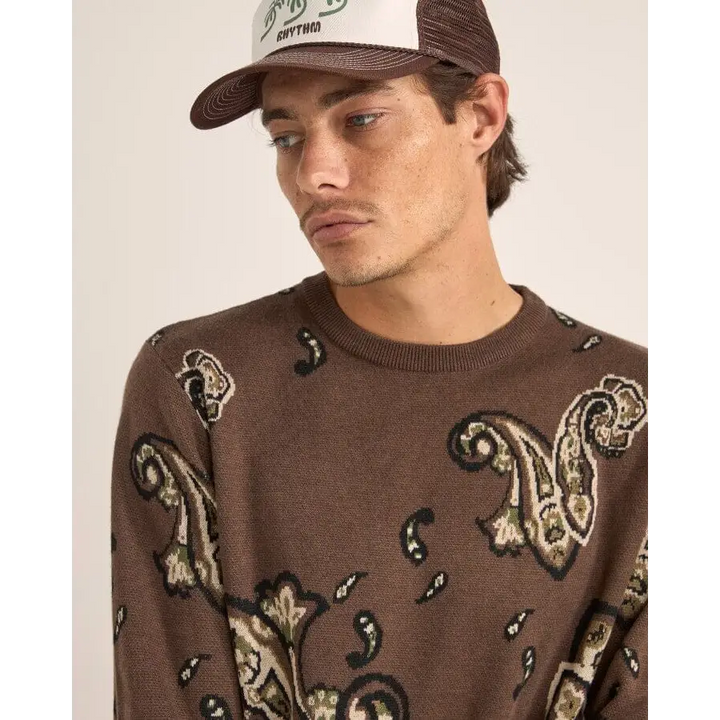 Rhythm Mohair Paisley Knit 