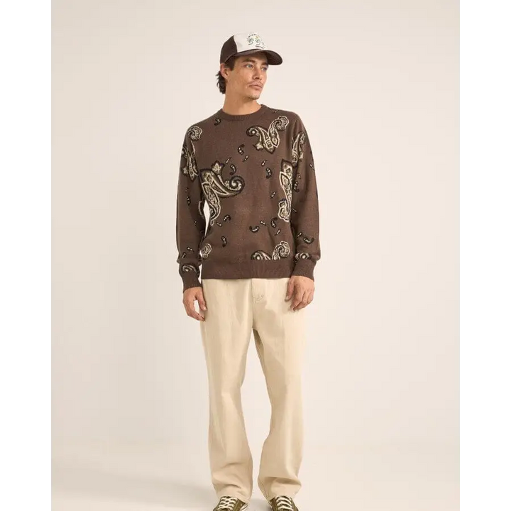 Rhythm Mohair Paisley Knit 