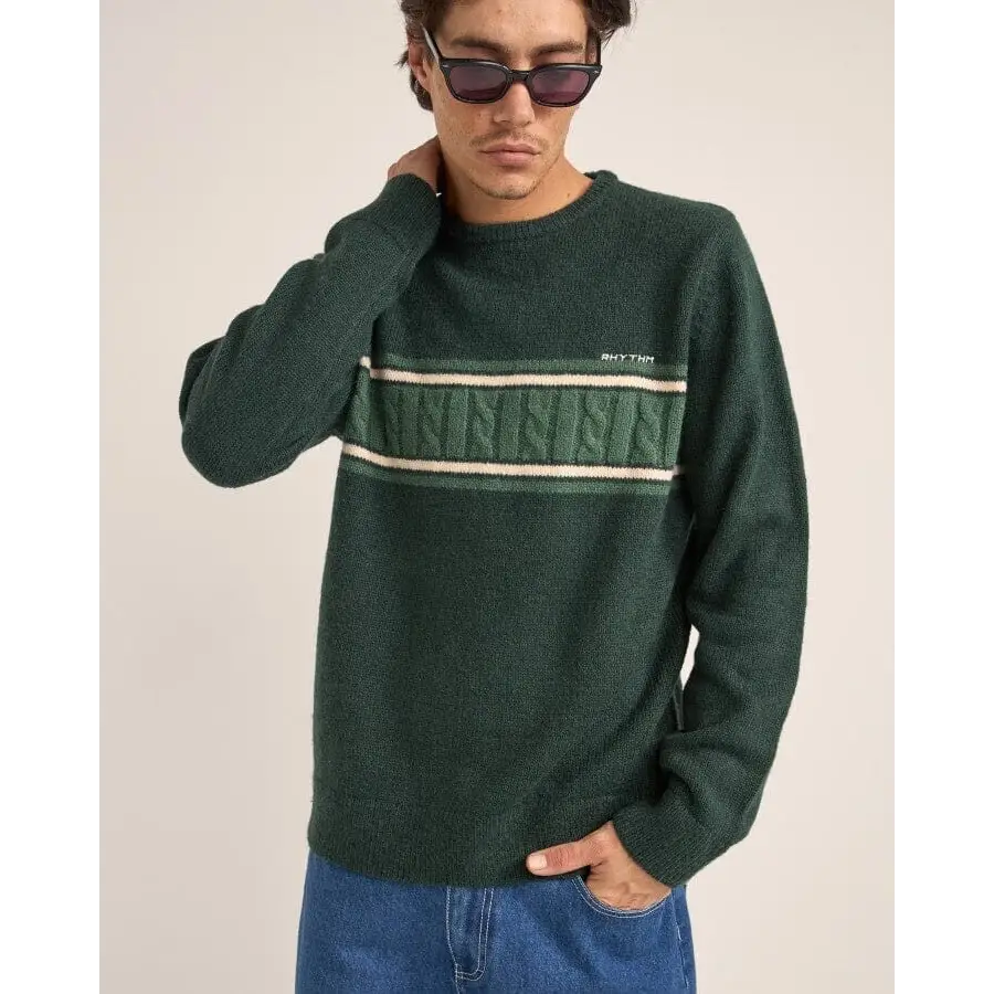 Rhythm Mohair Stripe Knit 