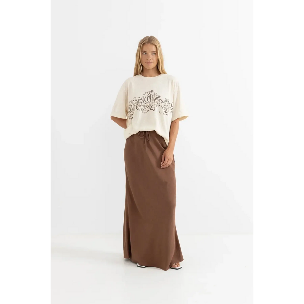 Rhythm Nadia Bias Cut Maxi Skirt 