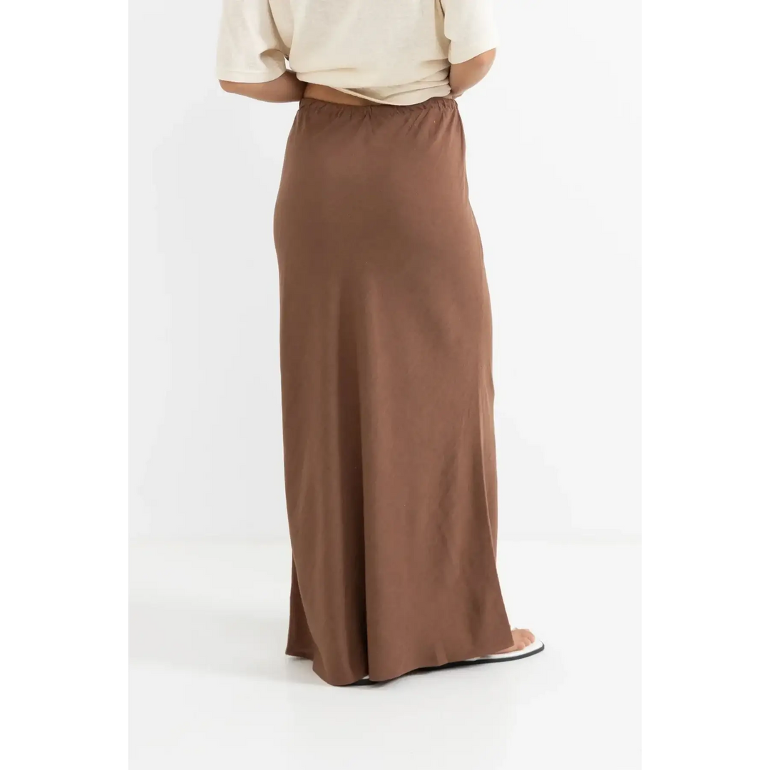 Rhythm Nadia Bias Cut Maxi Skirt 