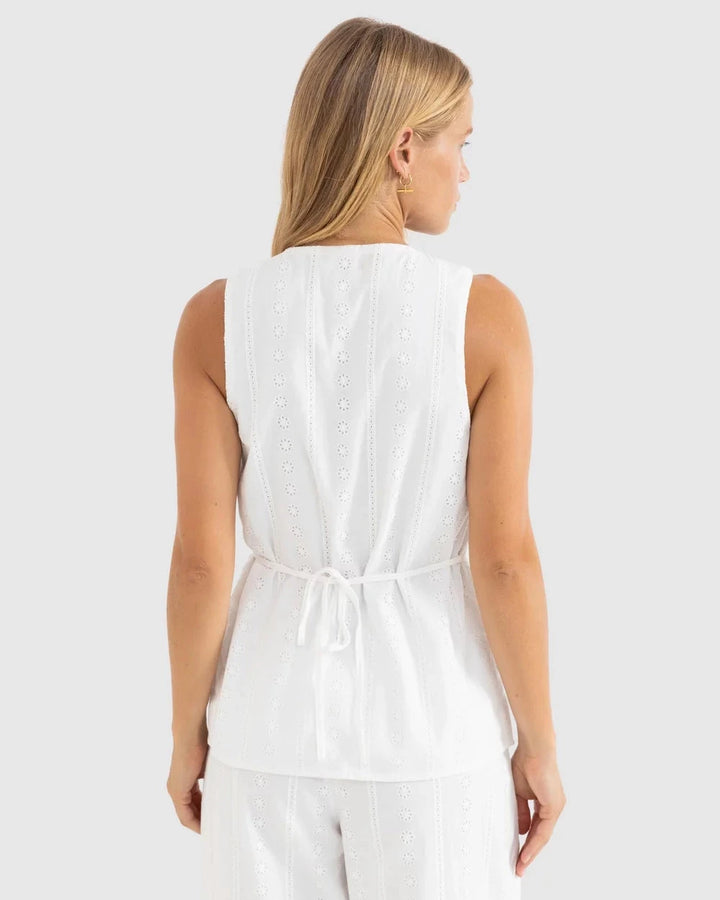 Rhythm Niko Long Vest Fashion Top 