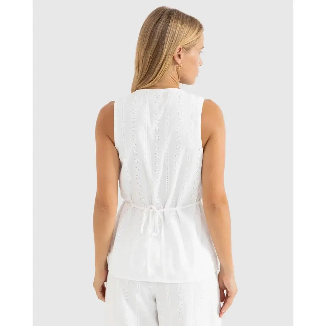 Rhythm Niko Long Vest Fashion Top 