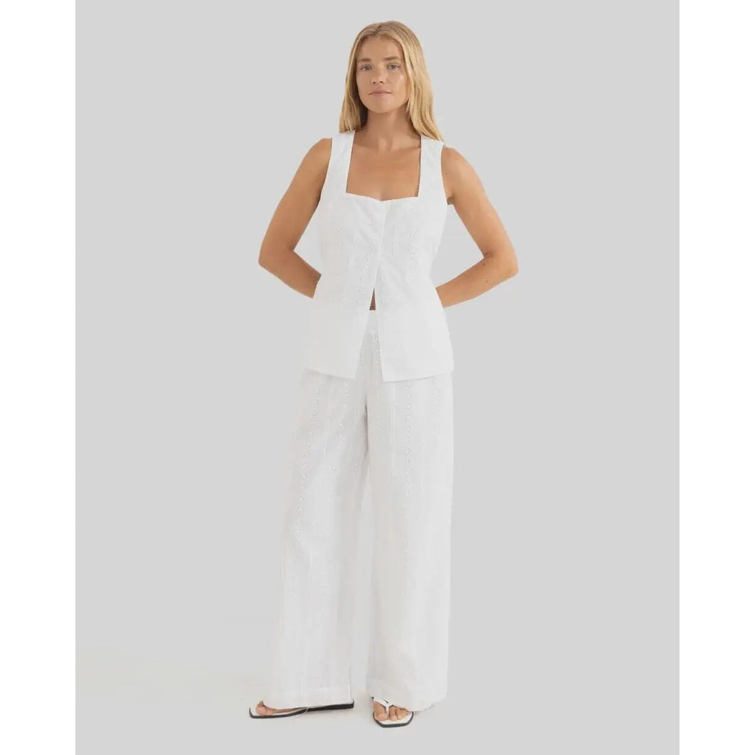 Rhythm Niko Long Vest Fashion Top 