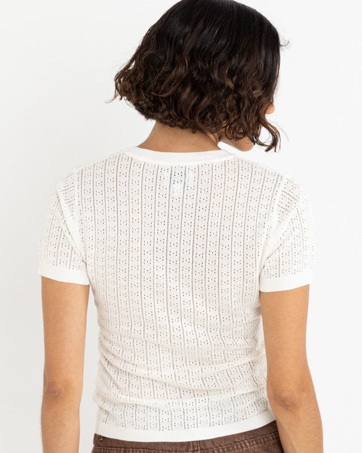 Rhythm Ojai Pointelle Knit Top 