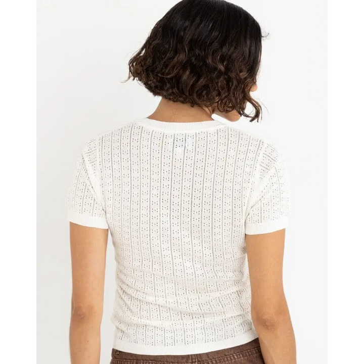 Rhythm Ojai Pointelle Knit Top 