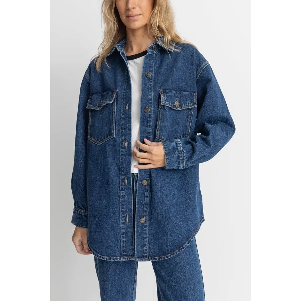 Rhythm Oversized Denim Shacket 
