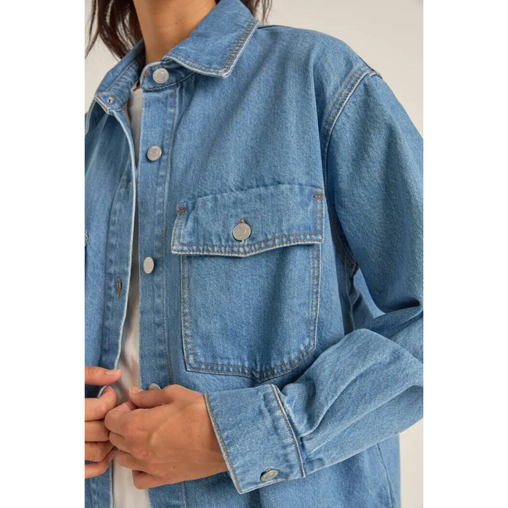 Rhythm Oversized Denim Shacket 