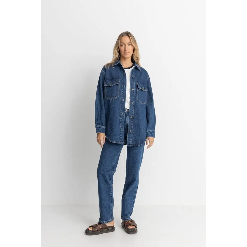 Rhythm Oversized Denim Shacket 