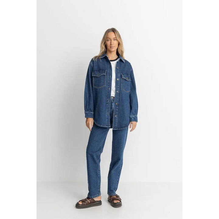Rhythm Oversized Denim Shacket 
