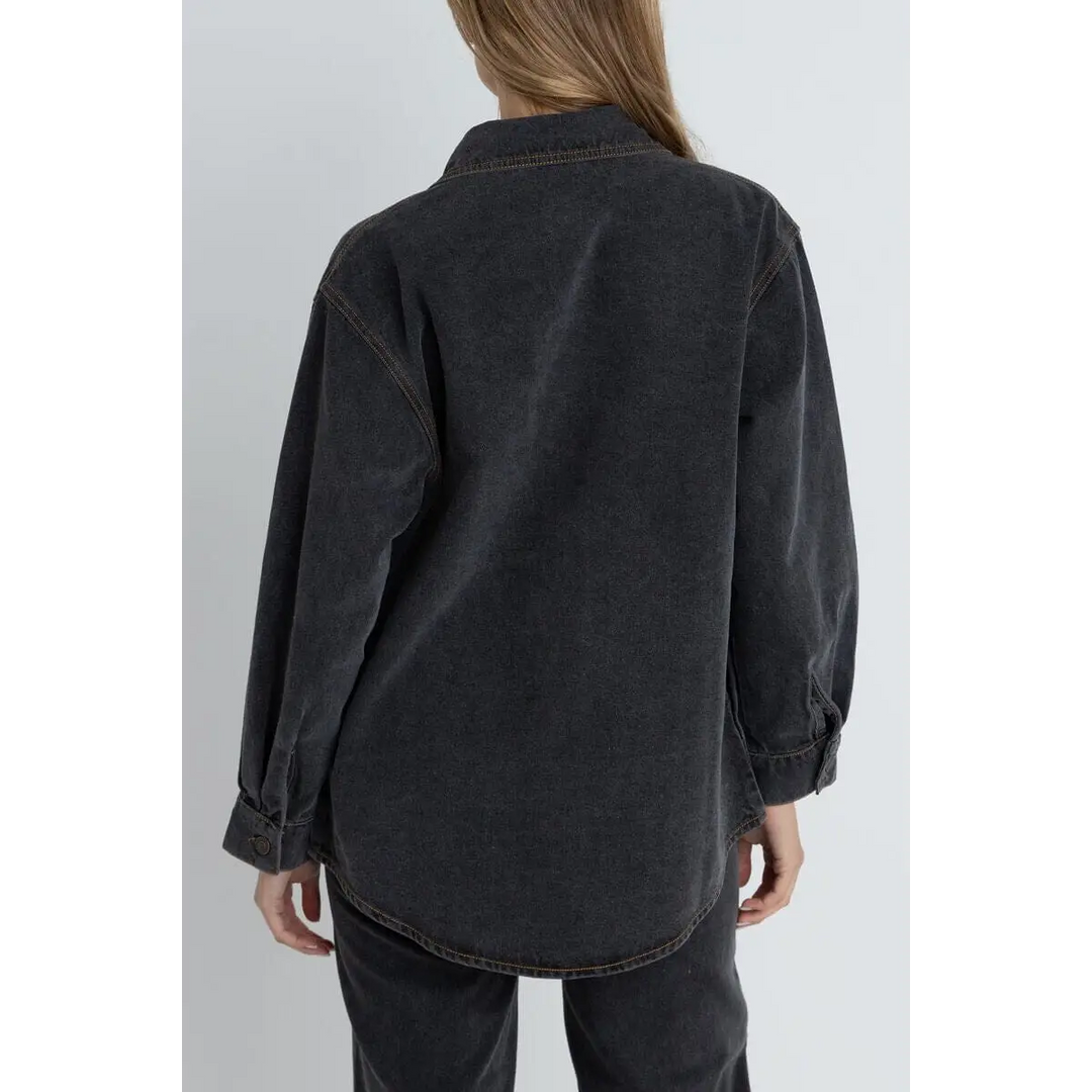 Rhythm Oversized Denim Shacket 