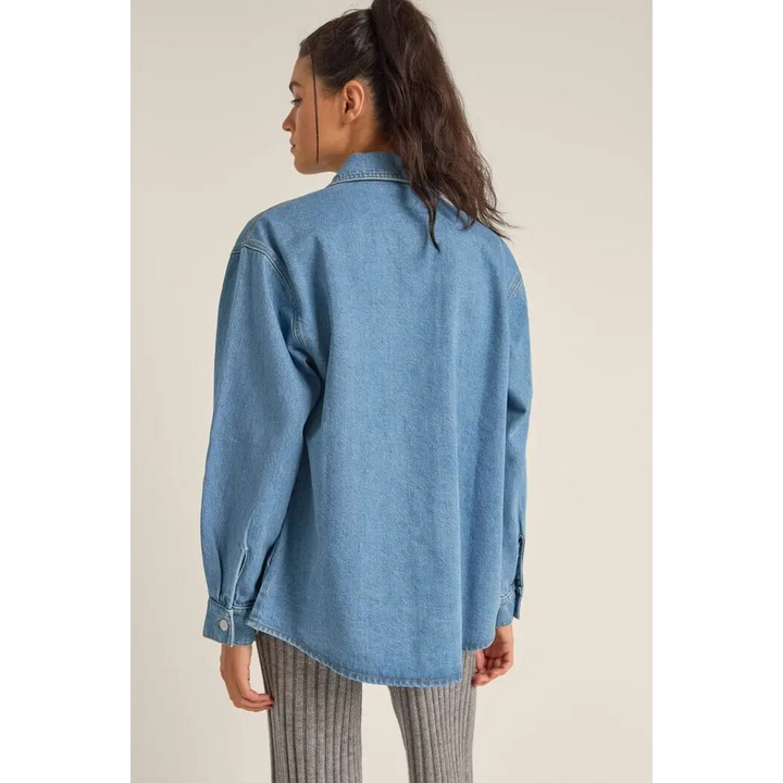 Rhythm Oversized Denim Shacket 