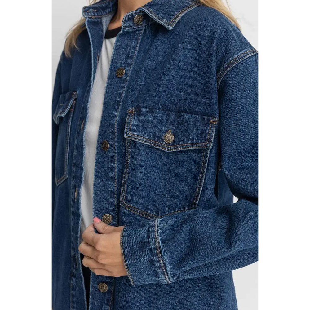 Rhythm Oversized Denim Shacket 