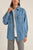 Rhythm Oversized Denim Shacket Washed Blue 14 