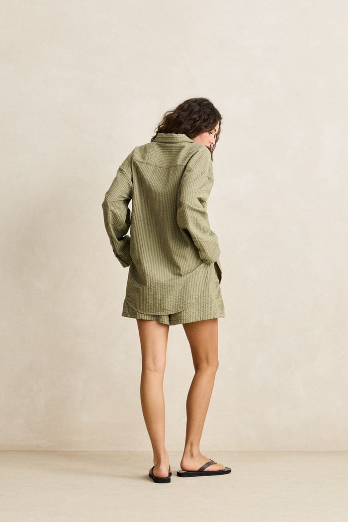 Rhythm Overswim Stripe Shirt 