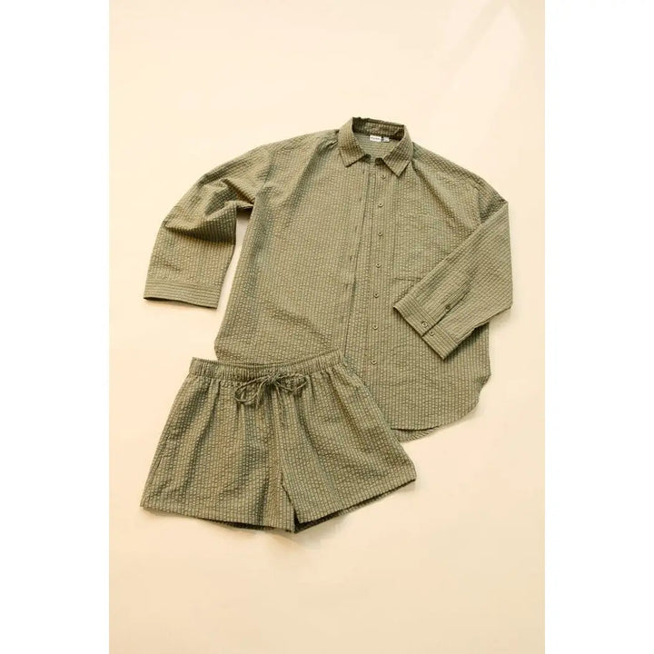 Rhythm Overswim Stripe Shirt 