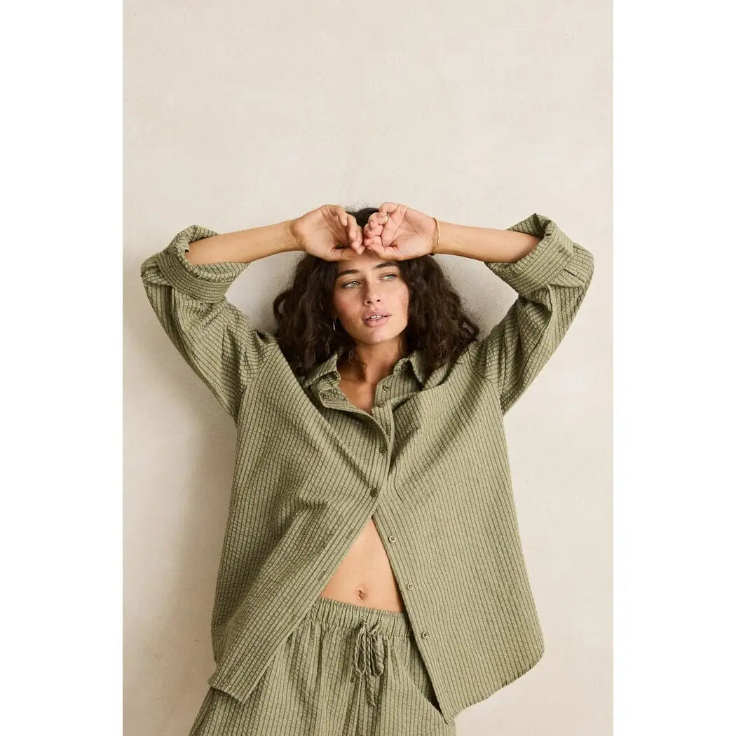 Rhythm Overswim Stripe Shirt 