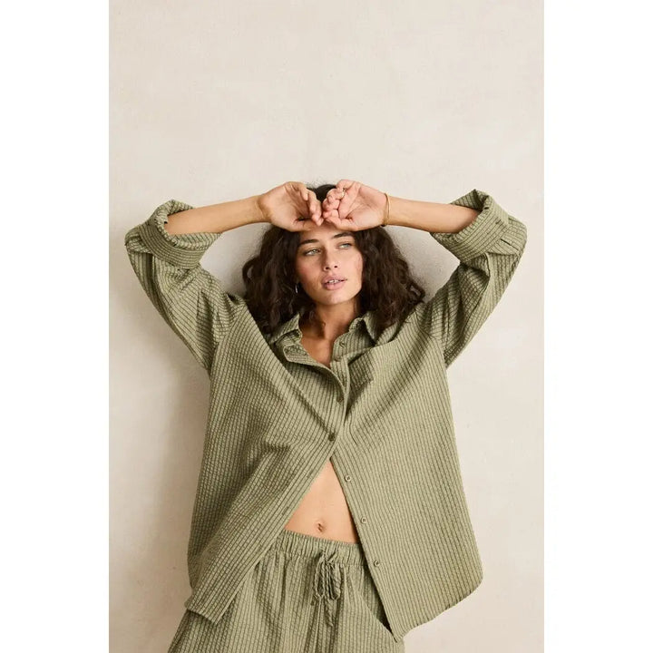 Rhythm Overswim Stripe Shirt 