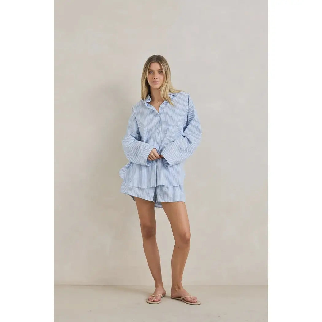 Rhythm Overswim Stripe Shorts