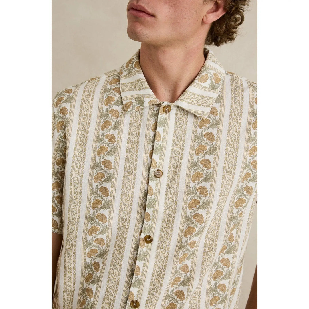 Rhythm Paisley Stripe Shirt