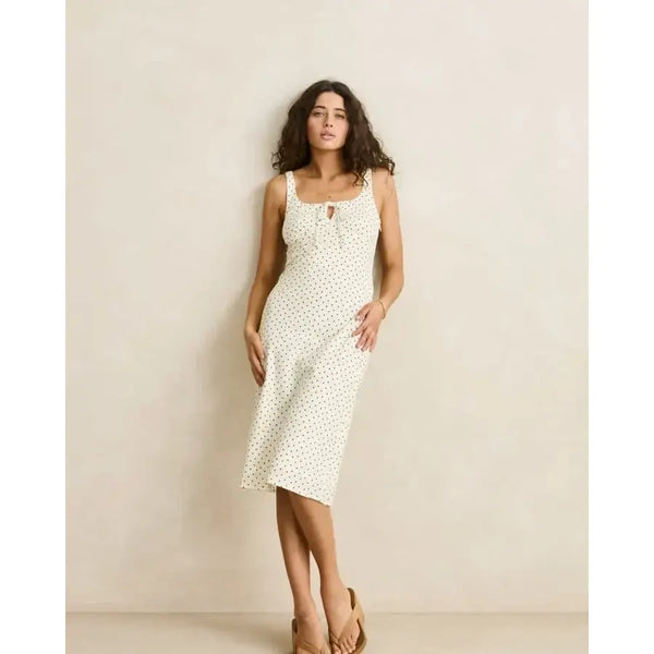 Rhythm Polka Dot Midi Dress