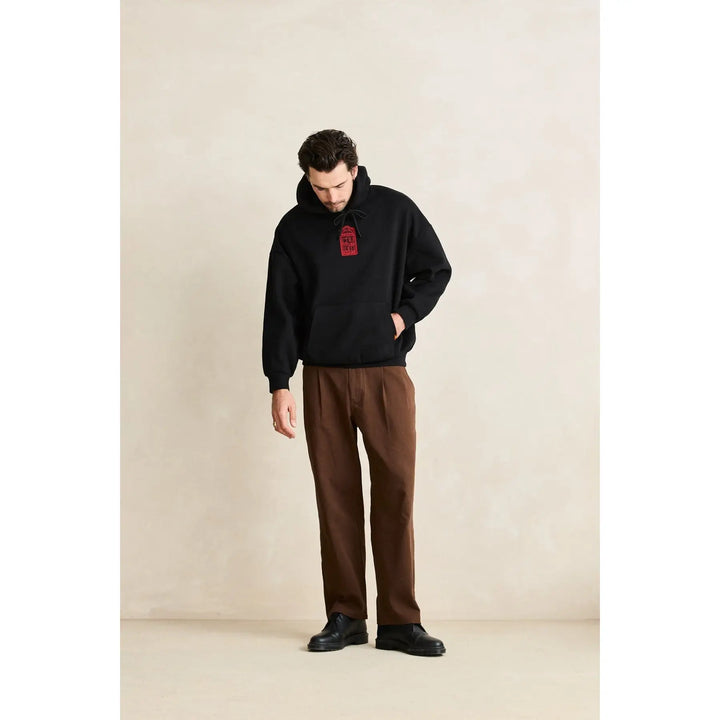 Rhythm Pressed Petal Hood - Black