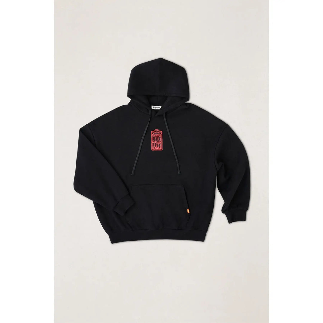 Rhythm Pressed Petal Hood - Black