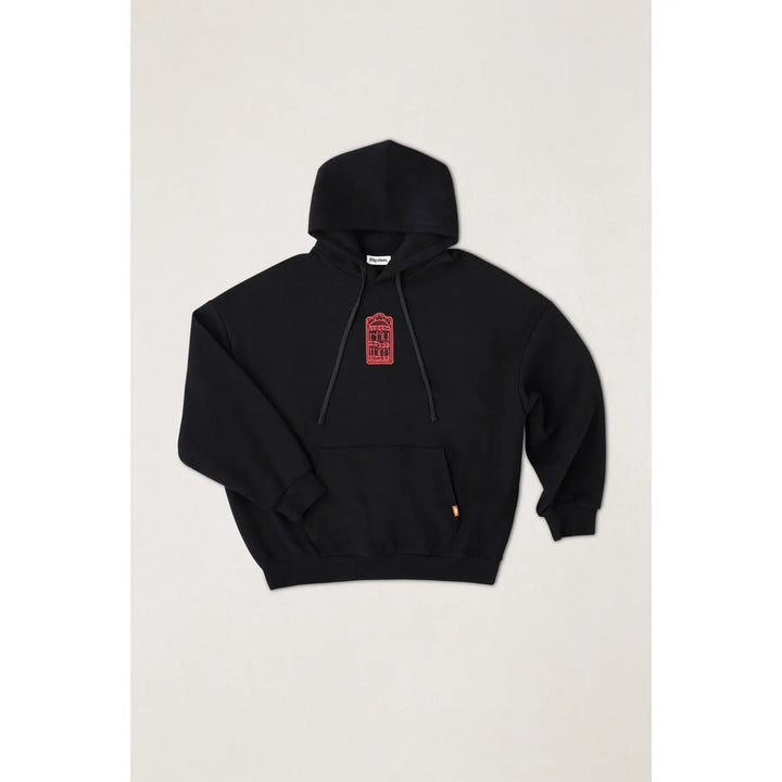 Rhythm Pressed Petal Hood - Black