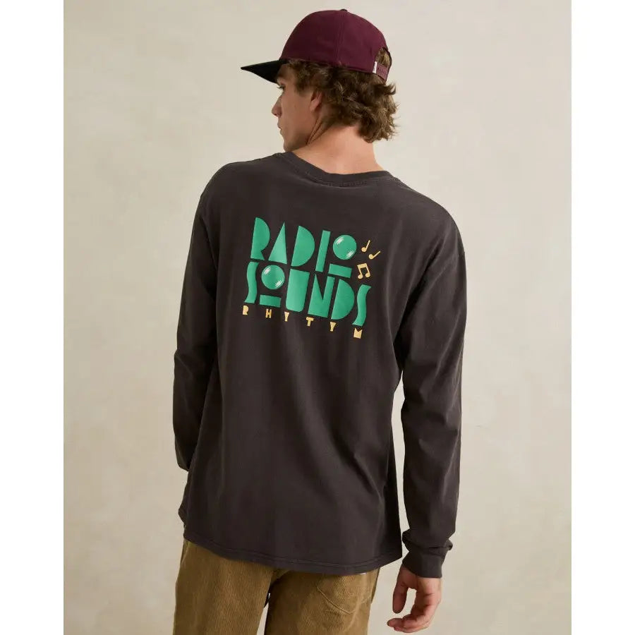 Rhythm Radio Sounds Vintage Long Sleeve T-Shirt
