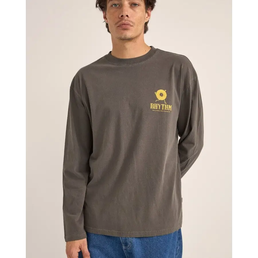 Rhythm Record Vintage Long Sleeve T-Shirt 