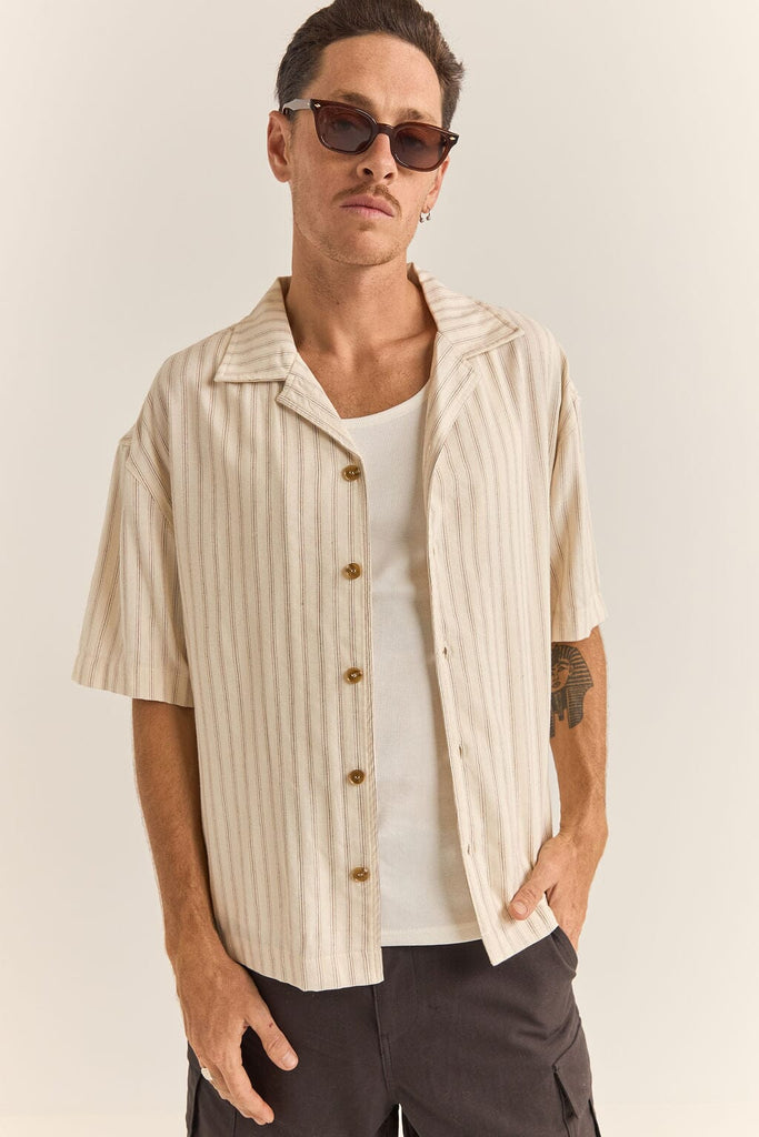 Rhythm Relaxed Stripe Shirt 